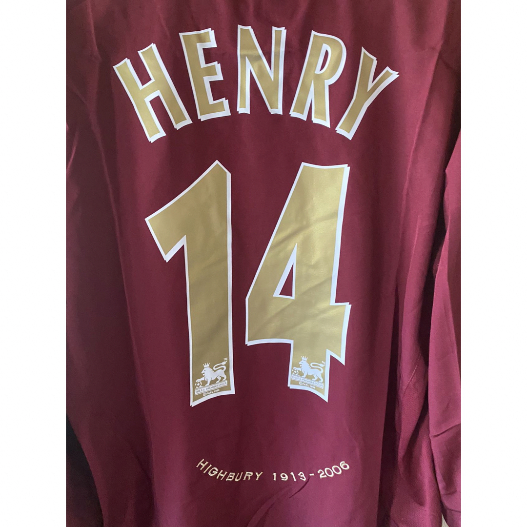 アーセナル05-06 Arsenal 14番アンリHENRYユニフォームMサイズ