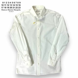 18SS Maison Margiela マルジェラ 比翼 長袖シャツ グレー