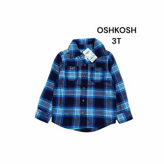 オシュコシュ(OshKosh)のチェックネルシャツ(ブラウス)