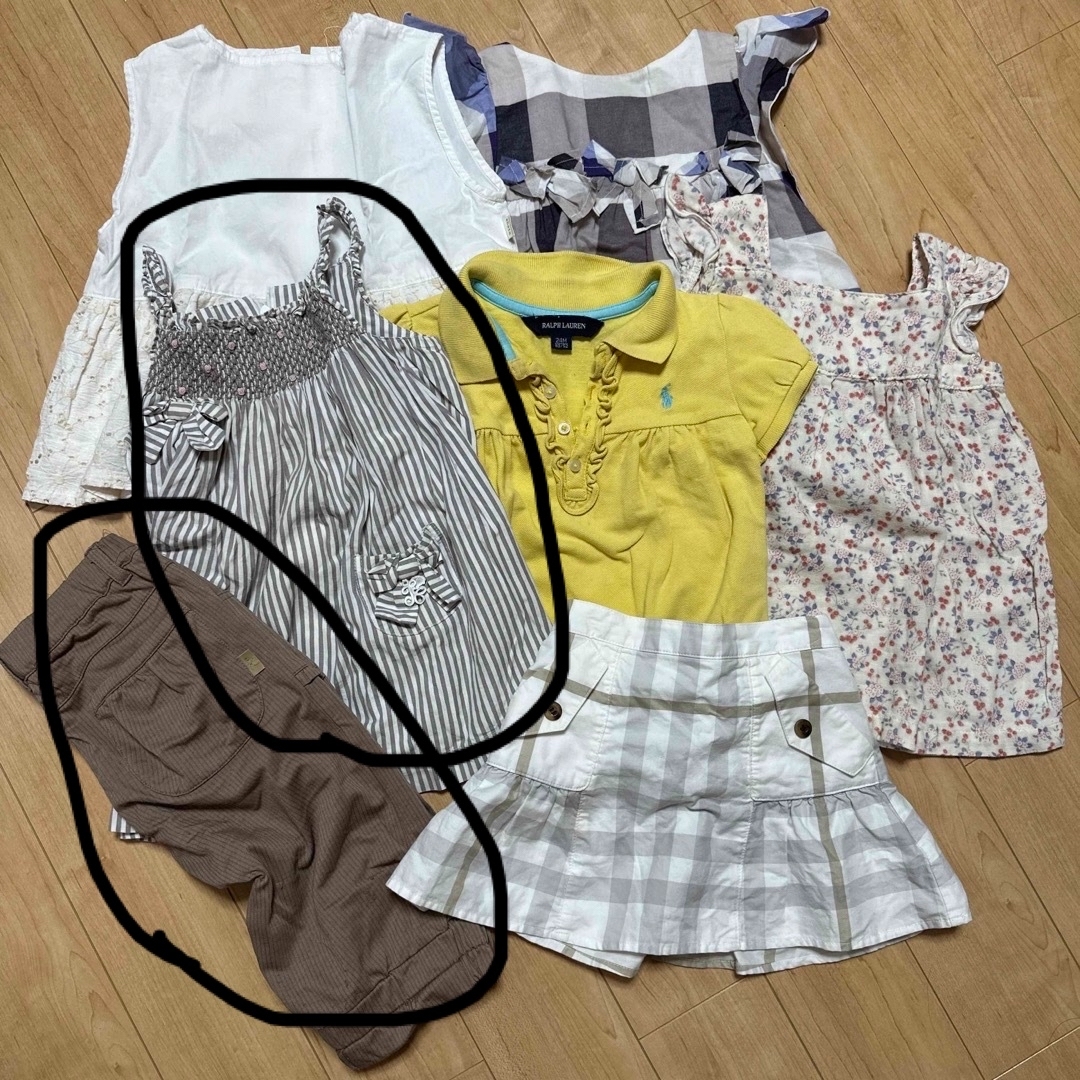 女の子服まとめ売り　サイズ90 キッズ/ベビー/マタニティのキッズ服女の子用(90cm~)(その他)の商品写真