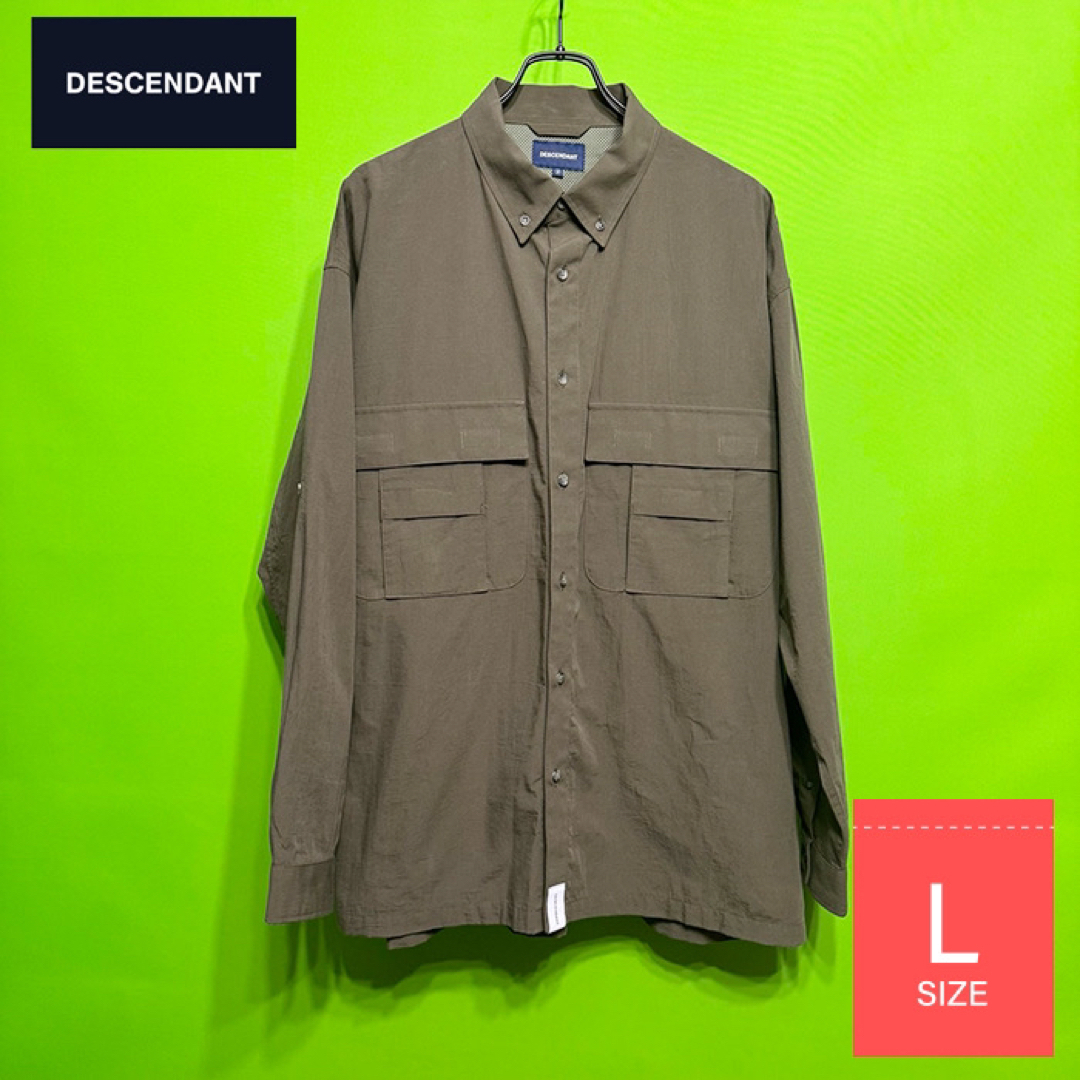 22SS DESCENDANT FISHING LS SHIRT