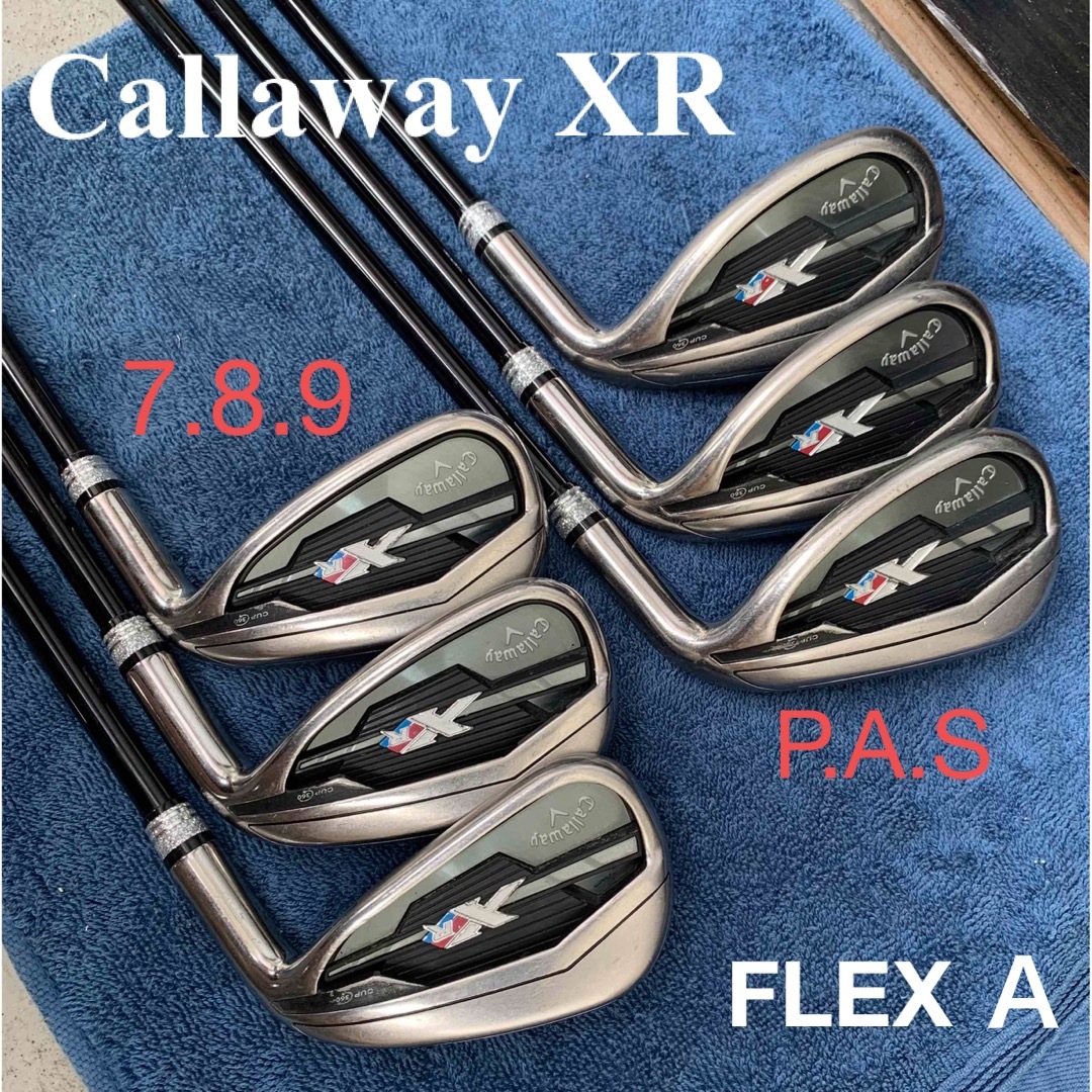 Callaway キャロウェイ　アイアンセット　7,9,P,S レディース