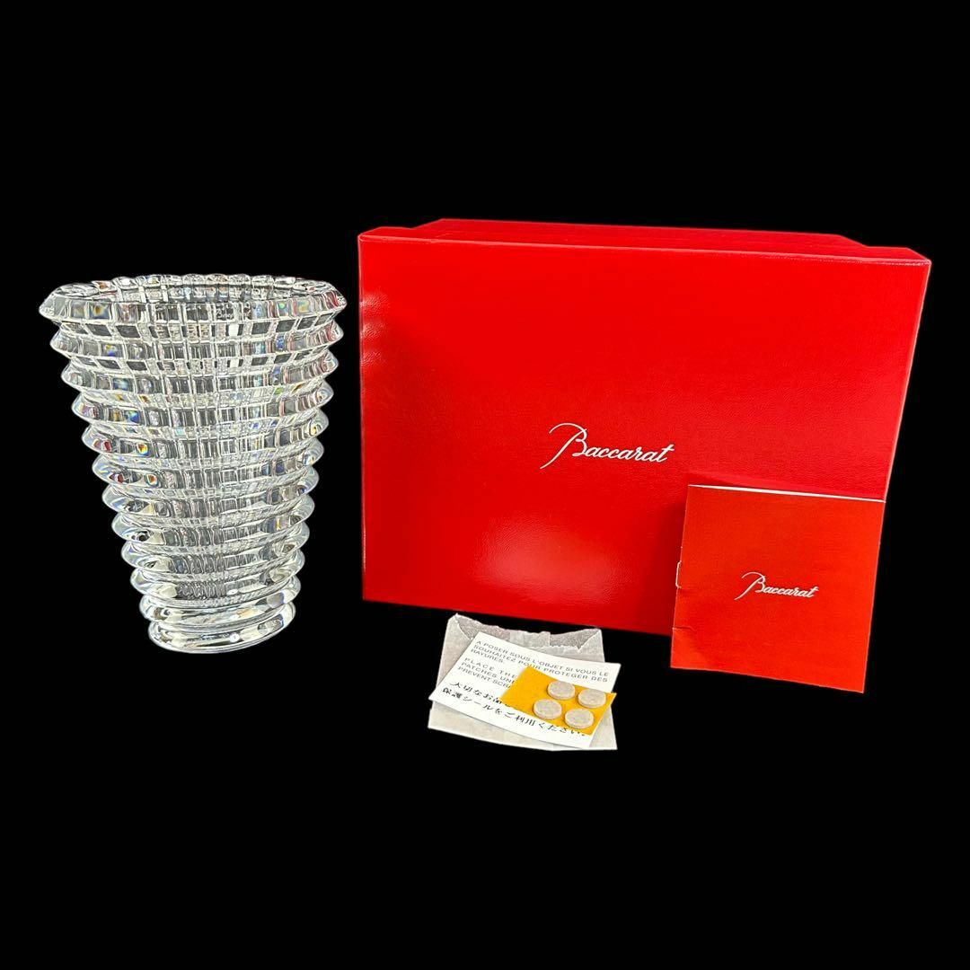 Baccarat - 【美品】バカラ アイ 花瓶 フラワーベース クリスタル