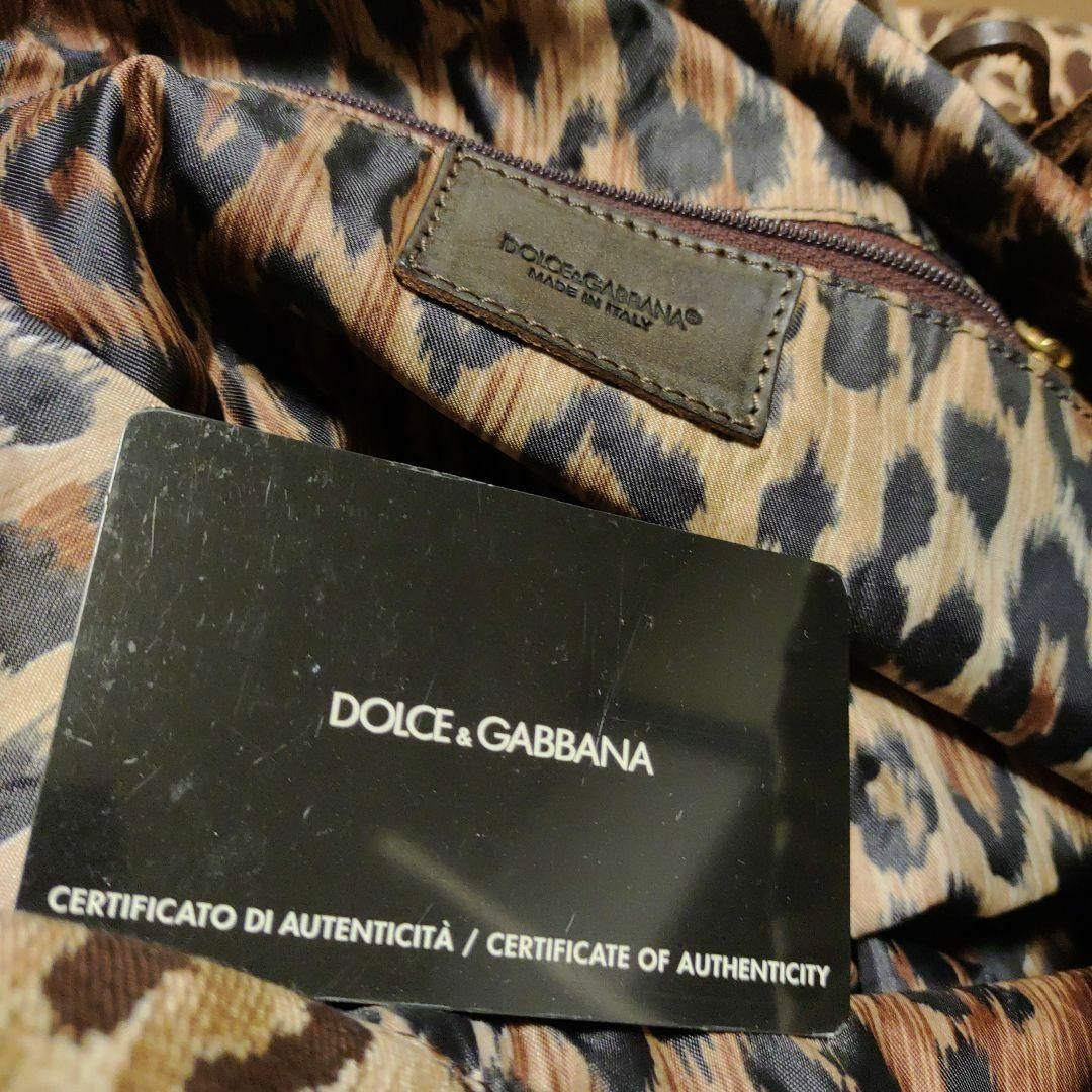 DOLCE&GABBANA - T超美品 ドルガバ トートバッグ 肩掛けバッグ