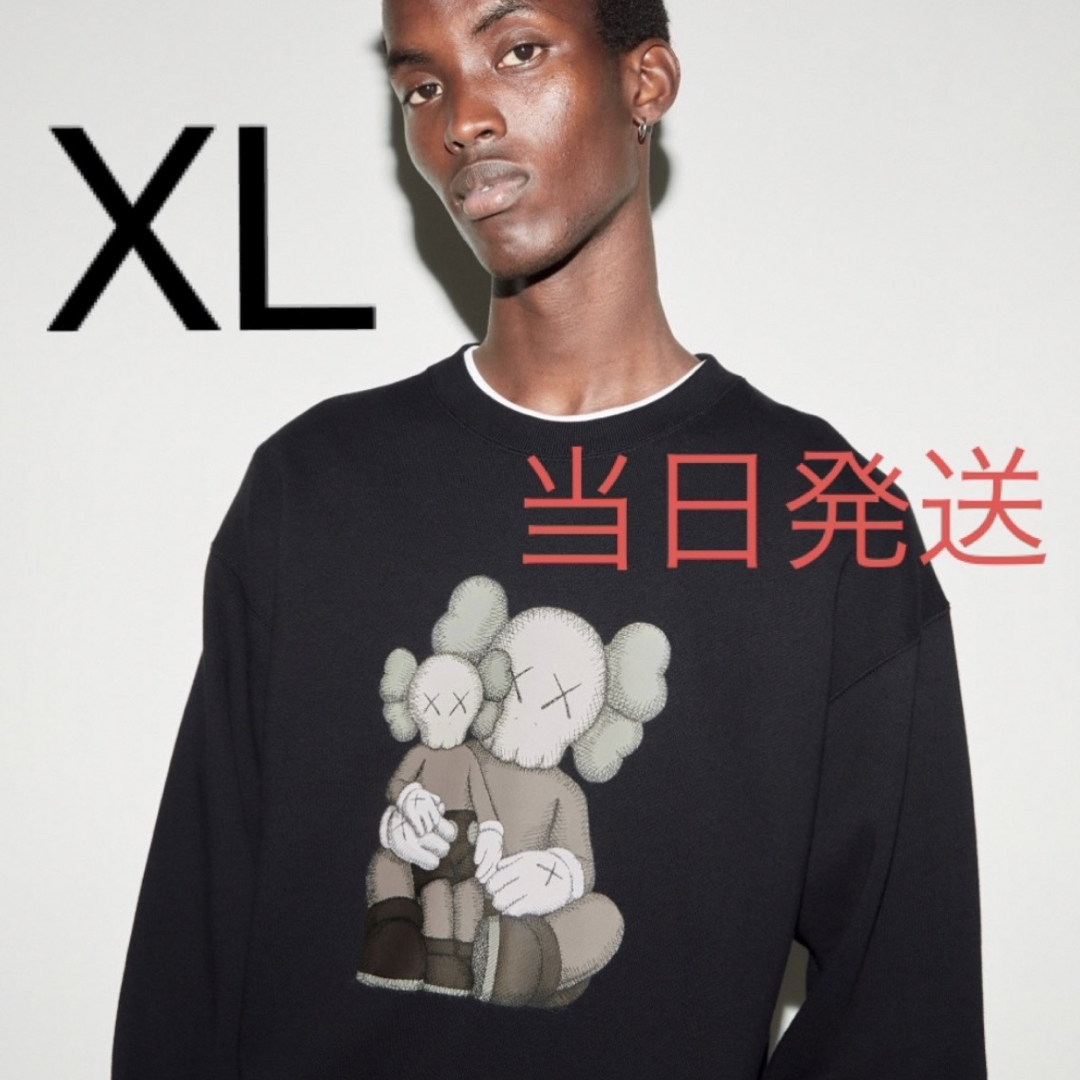 【希少】カウズ スウェットシャツ KAWS UNIQLO コラボ XL LL