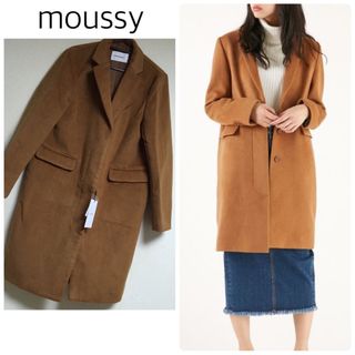 値下げ!moussyチェスターコートXS