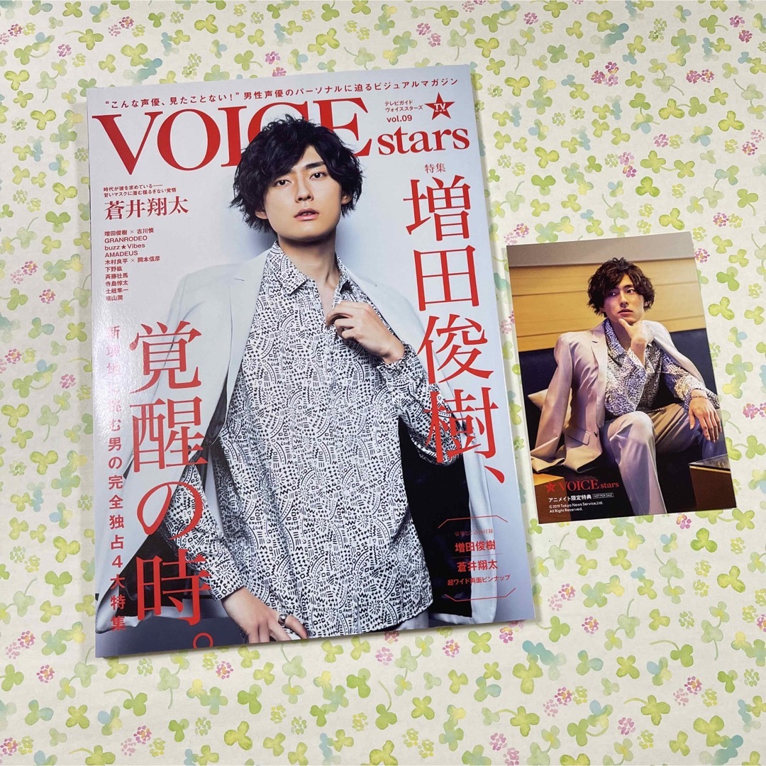 増田俊樹 表紙 VOICE stars vol.09 ボイスタ 雑誌 特典