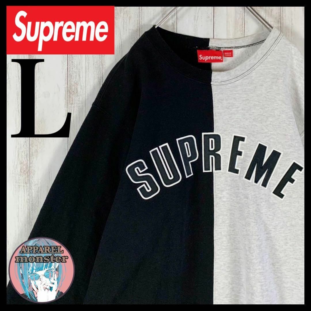 ⭐︎値下げSupreme Futura Logo Crewneck 黒  サイズm