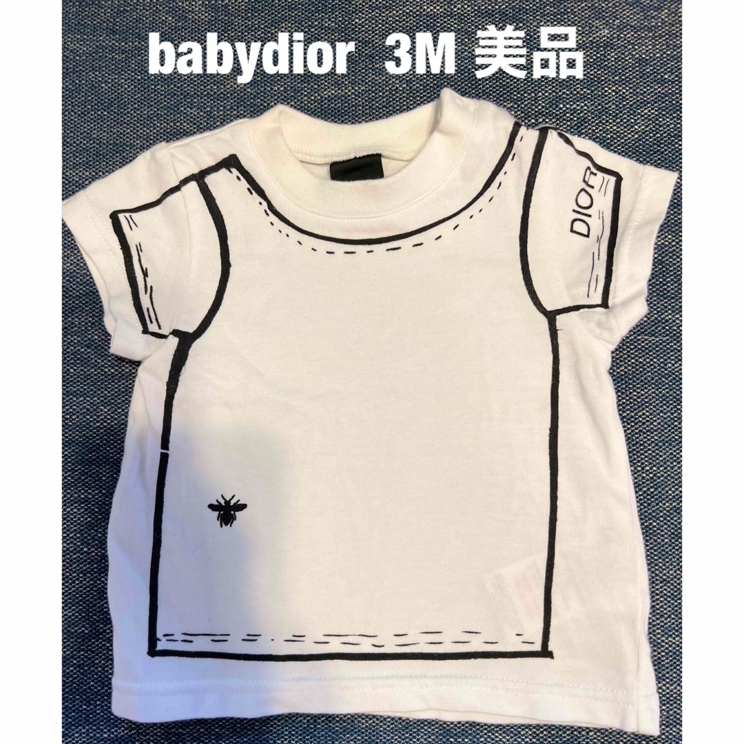 baby Dior(ベビーディオール)の⭐︎美品⭐︎babydior  Tシャツ キッズ/ベビー/マタニティのベビー服(~85cm)(Ｔシャツ)の商品写真