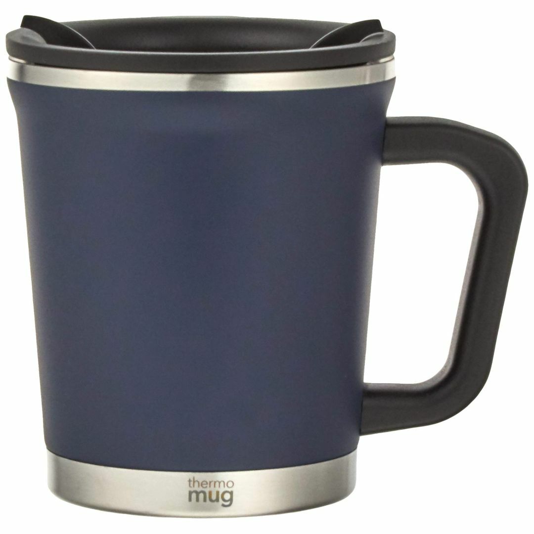 弁当用品【色: ネイビー】thermo mug(サーモマグ) シリコン ダブルマグ ネイ