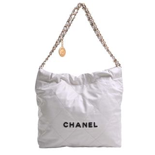 CHANEL - 【中古】CHANEL シャネル レザー シャネル22 チェーン