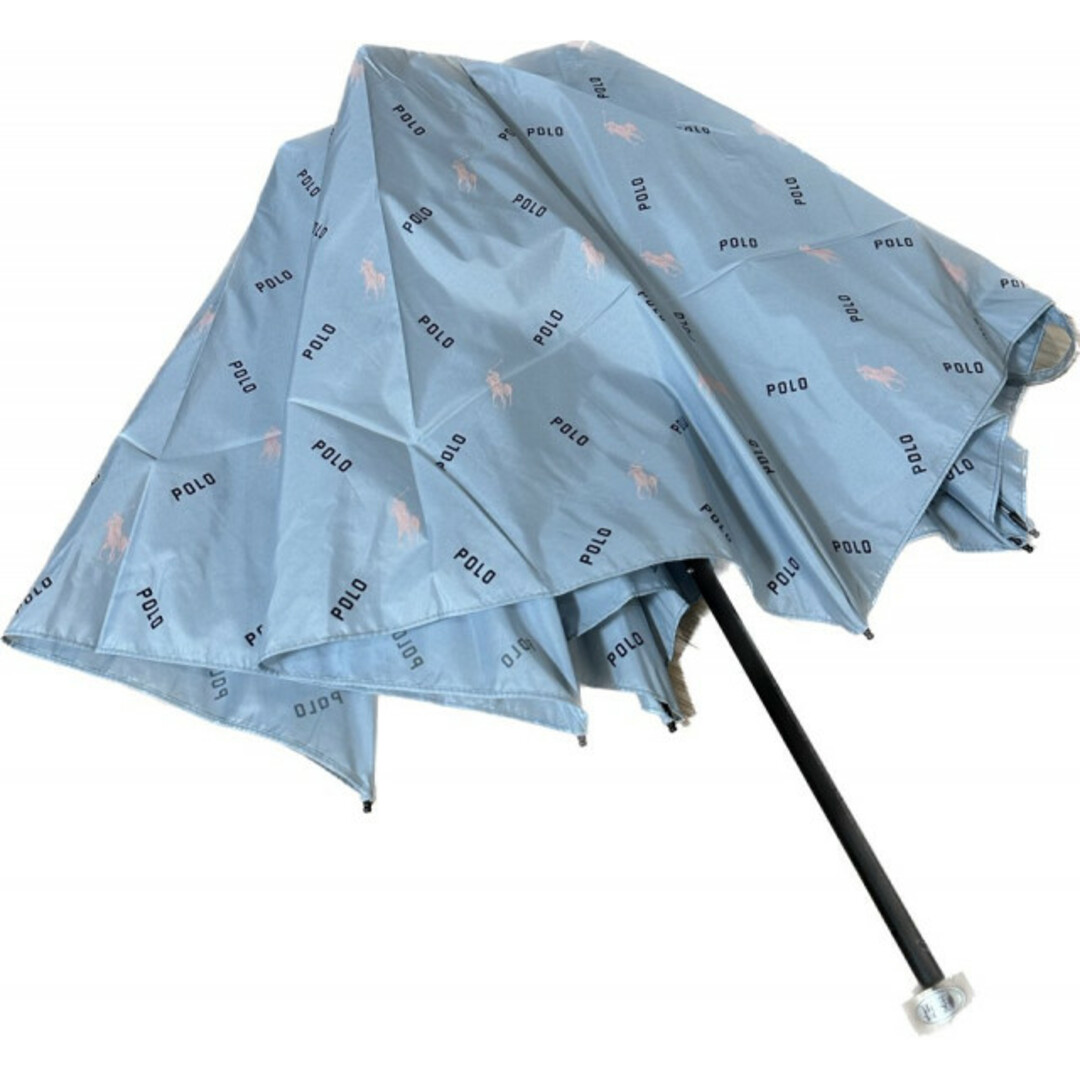 新品♡折りたたみ傘♡総柄 ホワイト ブランドロゴ