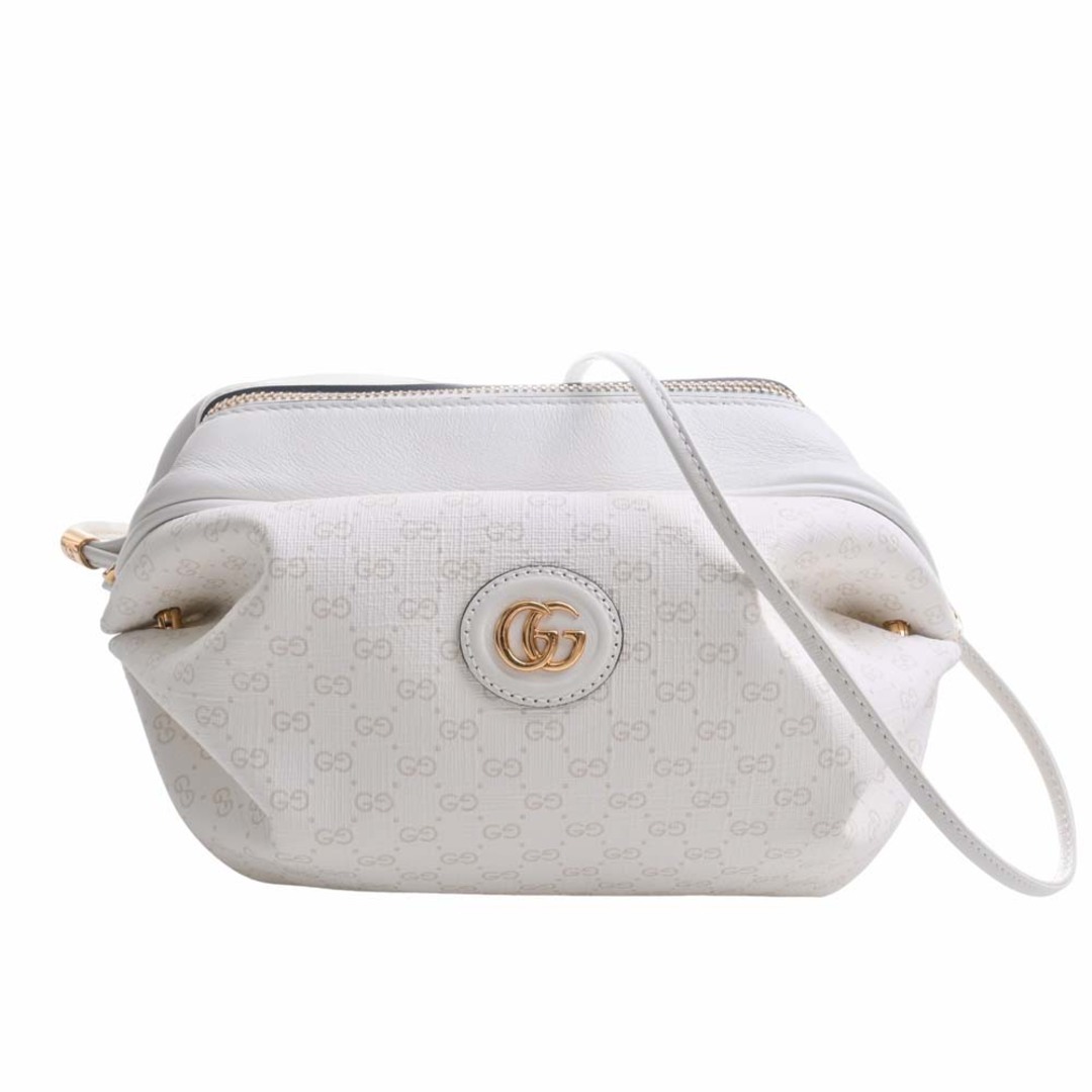 Gucci - 【中古】Gucci グッチ マイクロGG レザー キャンディ ミニ