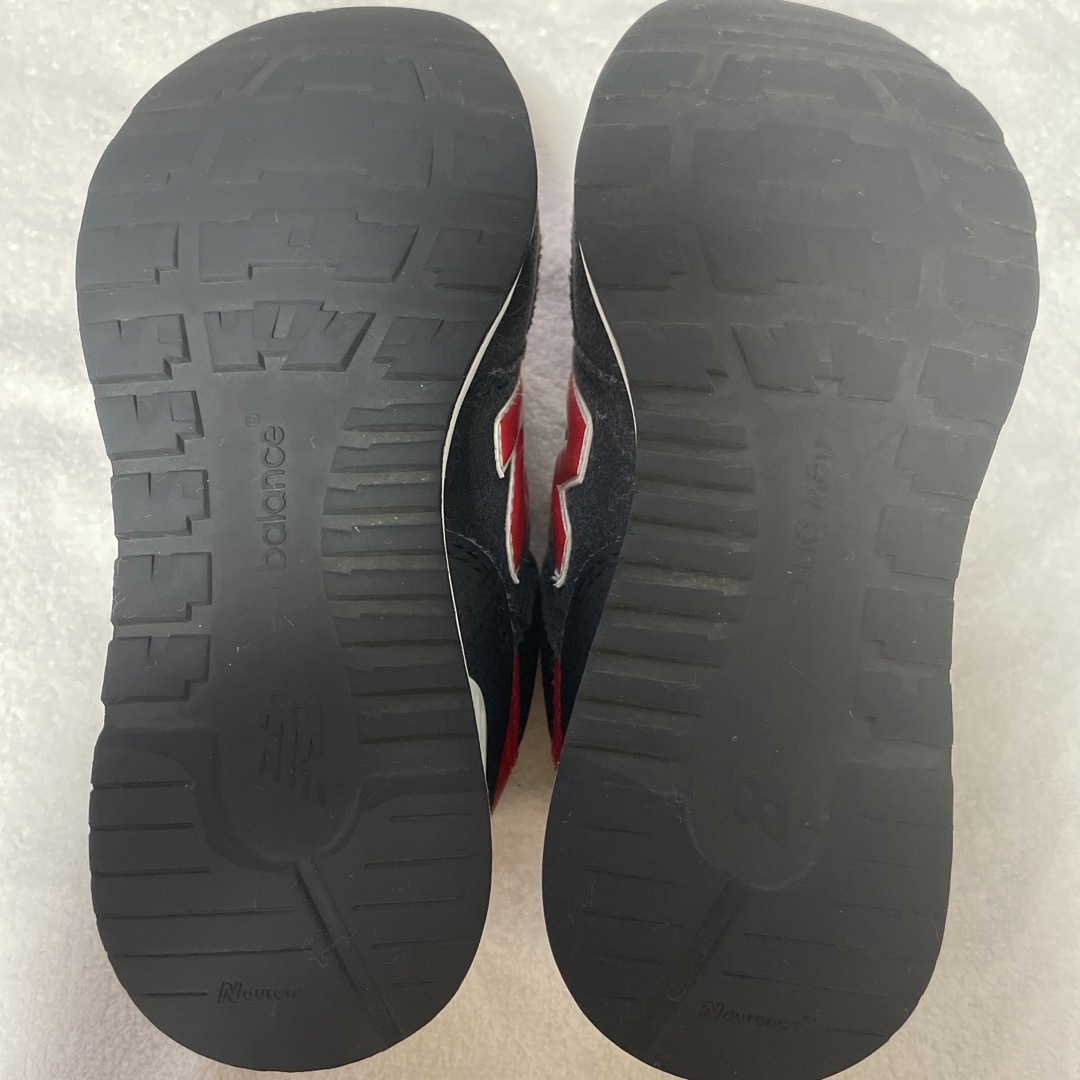 New Balance(ニューバランス)のニューバランス313  18.5cm  黒×赤 キッズ/ベビー/マタニティのキッズ靴/シューズ(15cm~)(スニーカー)の商品写真