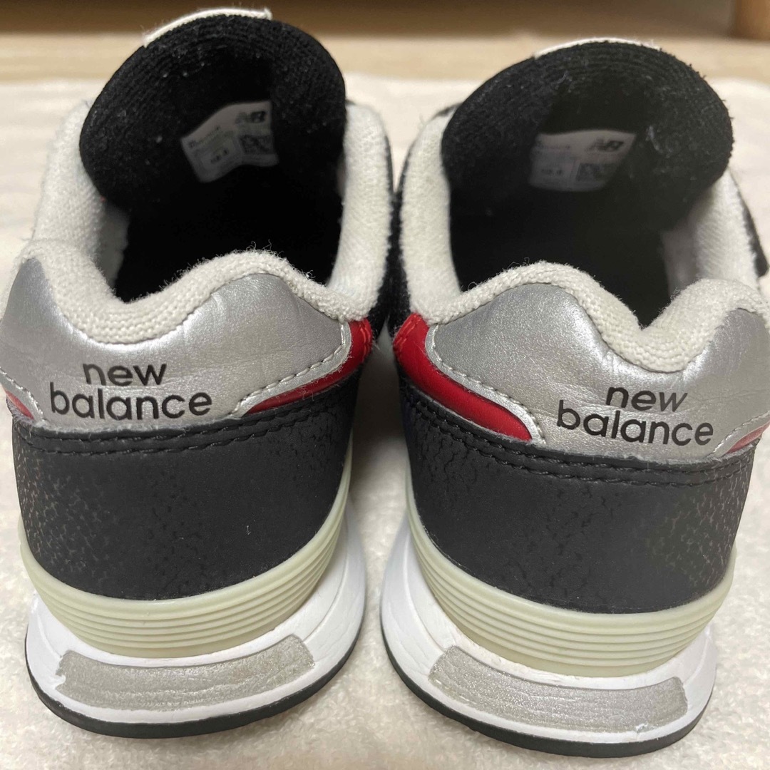 New Balance(ニューバランス)のニューバランス313  18.5cm  黒×赤 キッズ/ベビー/マタニティのキッズ靴/シューズ(15cm~)(スニーカー)の商品写真