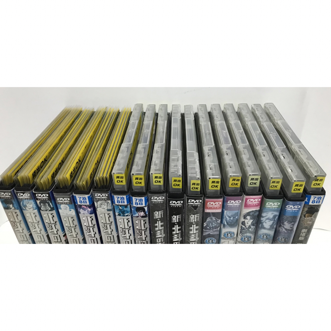 アニメ『北斗の拳+新北斗の拳+真救世主伝説+劇場版』DVD 全35 アニメ『北斗の拳+新北斗の拳+真救世主伝説+劇場版』DVD 全35