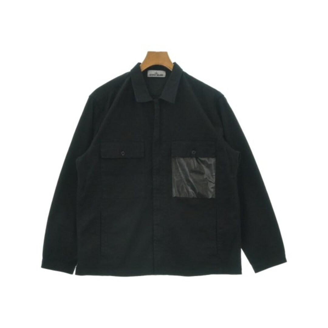 STONE ISLAND ストーンアイランド カジュアルシャツ XL 黒