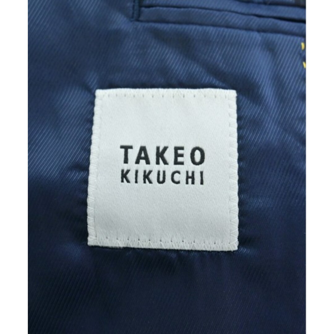 TAKEO KIKUCHI - TAKEO KIKUCHI ビジネス 3/3(L位) 濃紺系(ストライプ