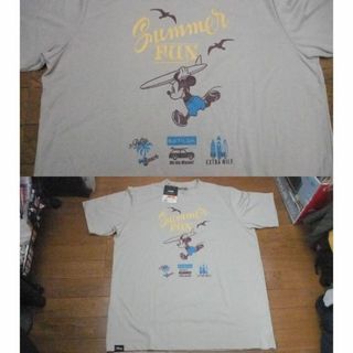 ディズニー(Disney)の新品 ディズニー disney ミッキー コラボ Ｔシャツ 3L ワークマン(Tシャツ/カットソー(半袖/袖なし))