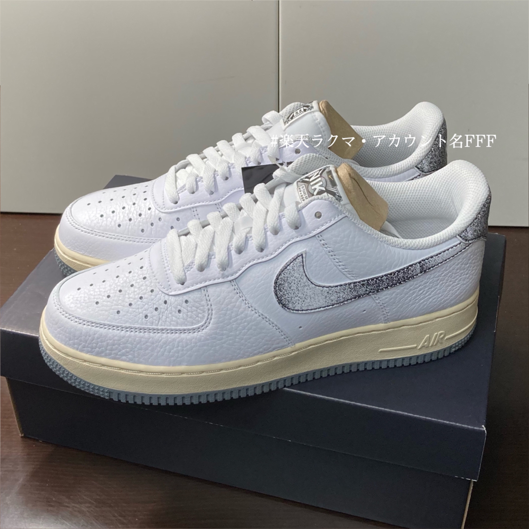 NIKE - 【新品26.5cm】NIKE エアフォース1ホワイト/グレー