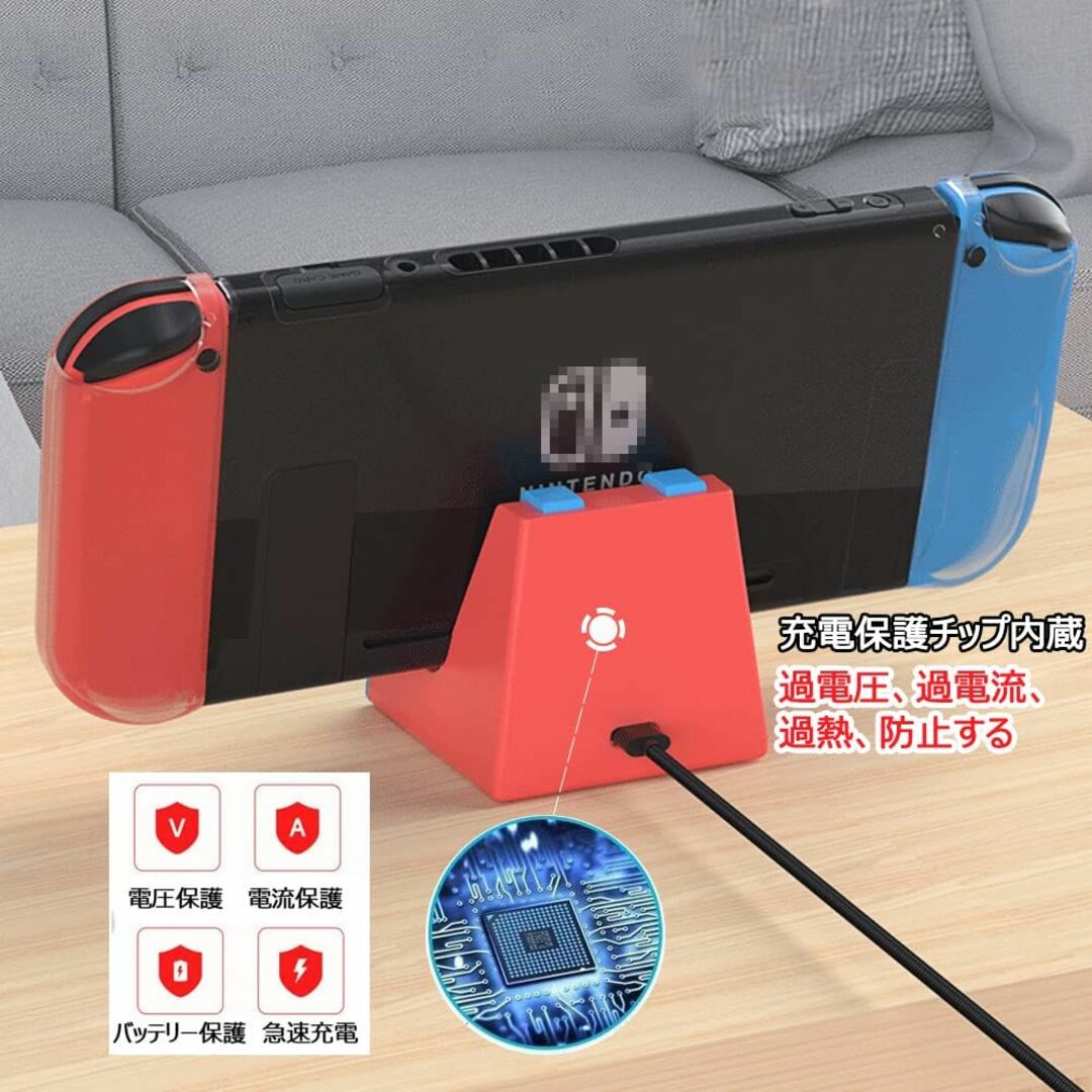 色:赤と青】SwitchSwitch LiteSwitch 有機EL 用 スタの通販 by 色:赤と青】SwitchSwitch LiteSwitch 有機EL 用 スタの通販 by