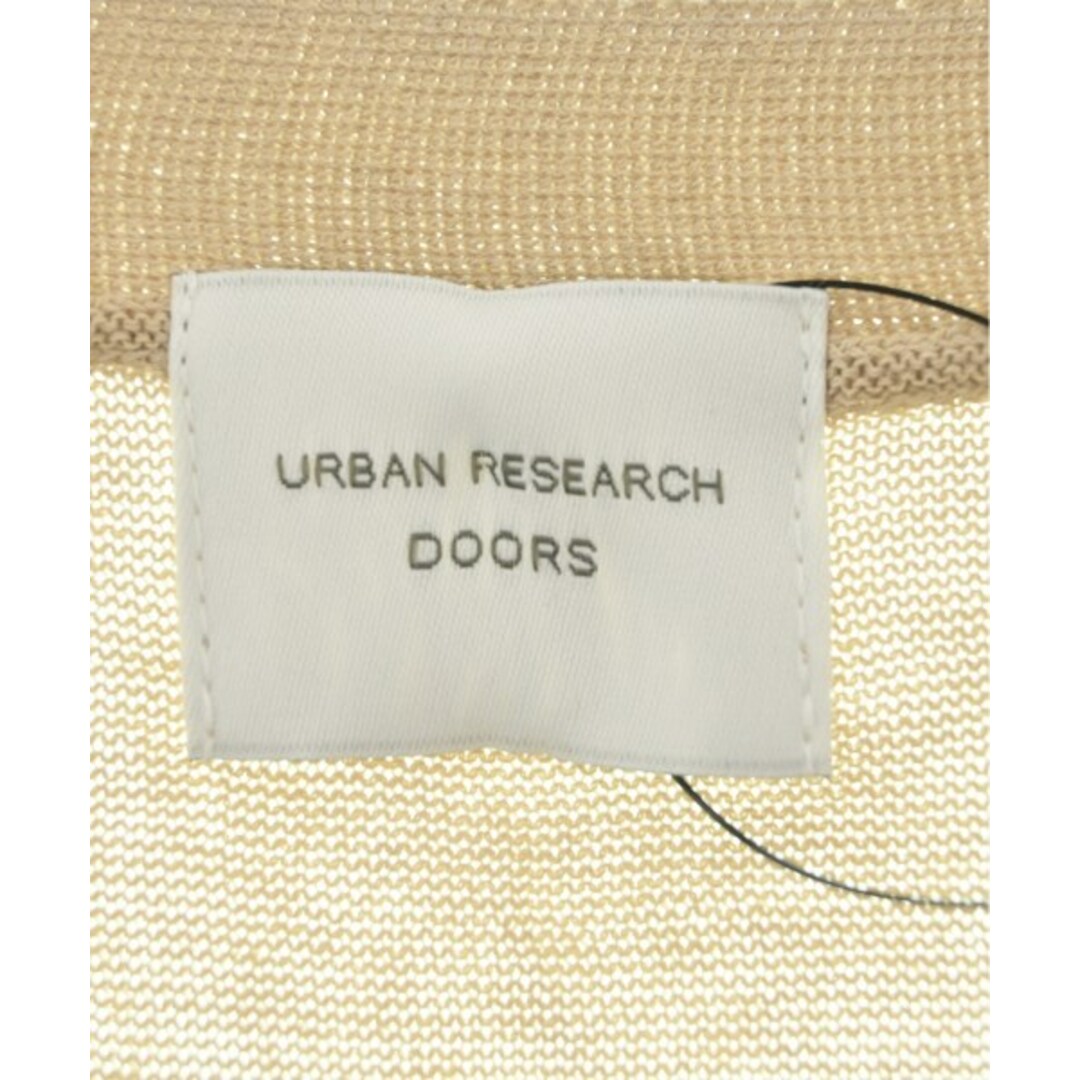 URBAN RESEARCH DOORS(アーバンリサーチドアーズ)のURBAN RESEARCH DOORS カーディガン M ベージュ 【古着】【中古】 レディースのトップス(カーディガン)の商品写真