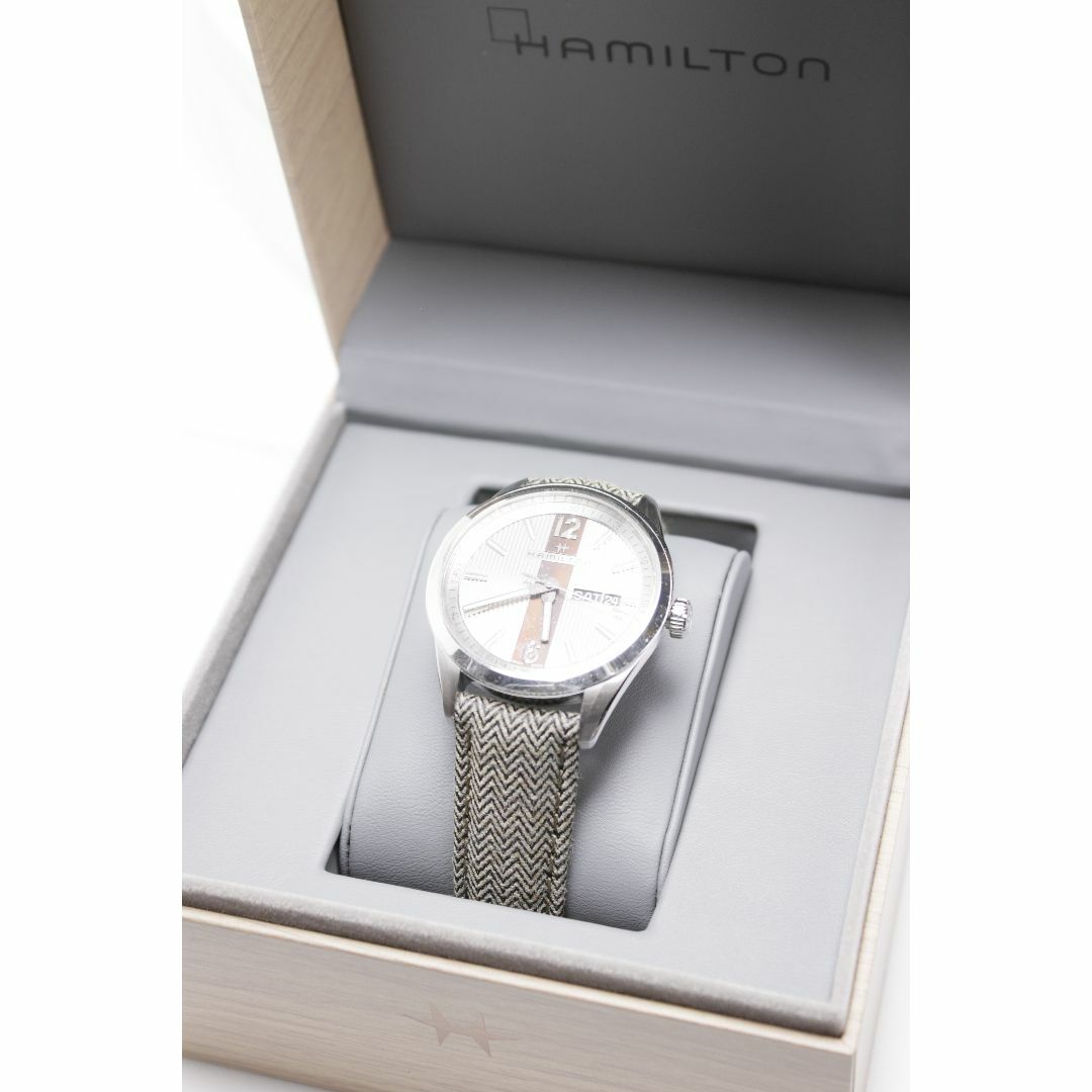 バックルケース素材HAMILTON 腕時計 Broadway Day Date Quartz