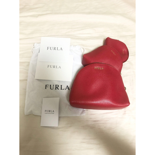 フルラ(Furla)の新品★FULRA/フルラ　ポーチ3点セット　レッド赤(ポーチ)