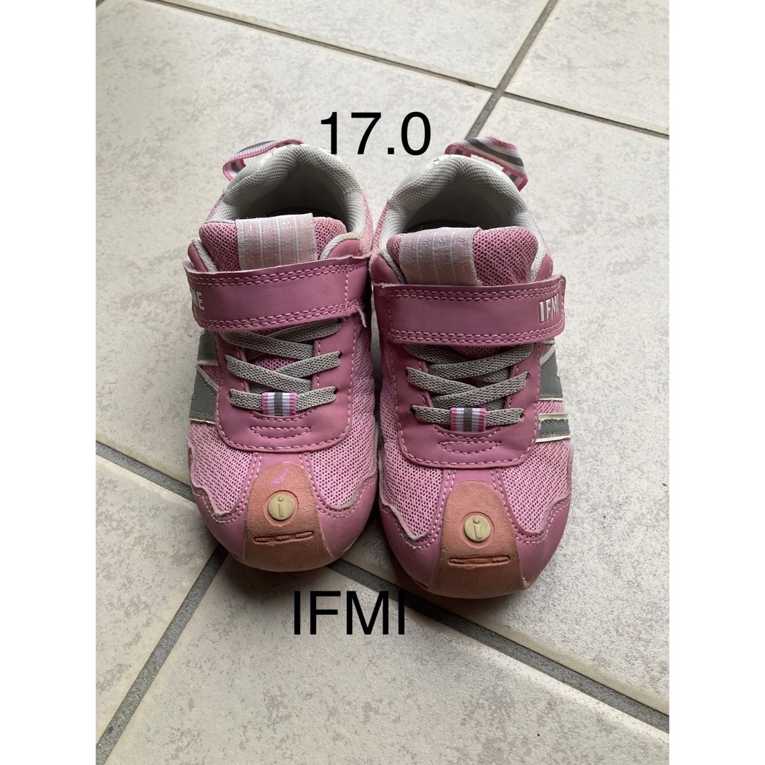 IFME(イフミー)のイフミー /IFMI スニーカー　女の子　17.0 キッズ/ベビー/マタニティのキッズ靴/シューズ(15cm~)(スニーカー)の商品写真