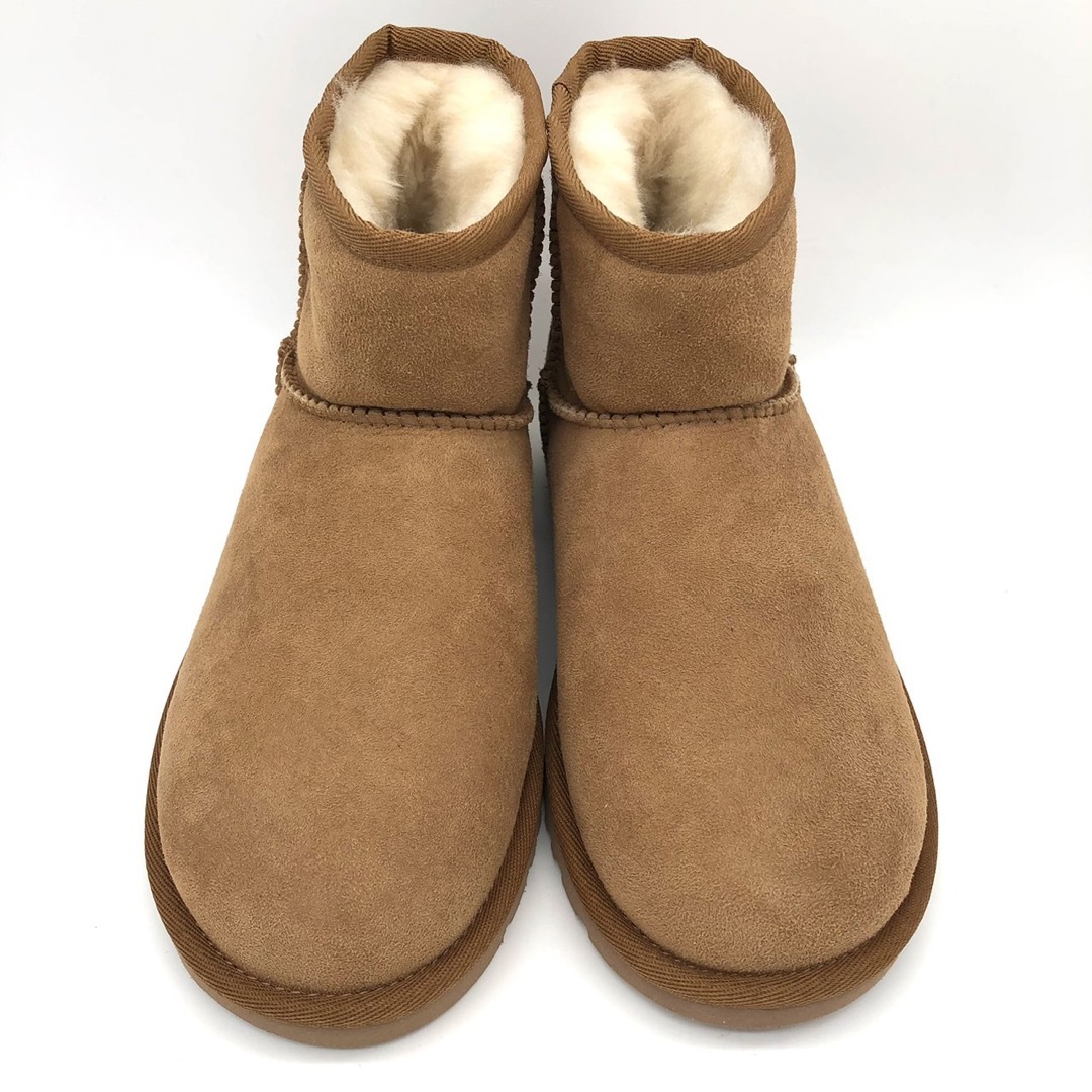 UGG アグ　ブーツ　クラシックミニ　ムートンブーツ　ブラウン　22cm 美品