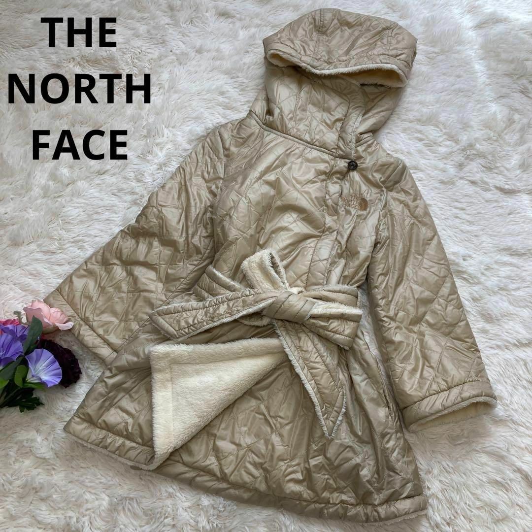 ノースフェイス THE NORTH FACE ダウンコート ガウン　ボア　ベルト