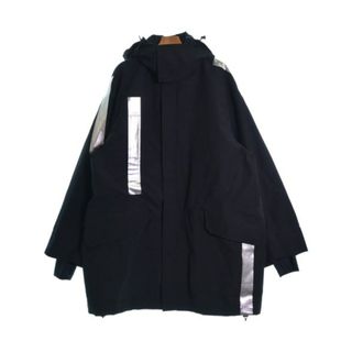 ラフシモンズ(RAF SIMONS)のRAF SIMONS ラフシモンズ コート M 黒 【古着】【中古】(その他)