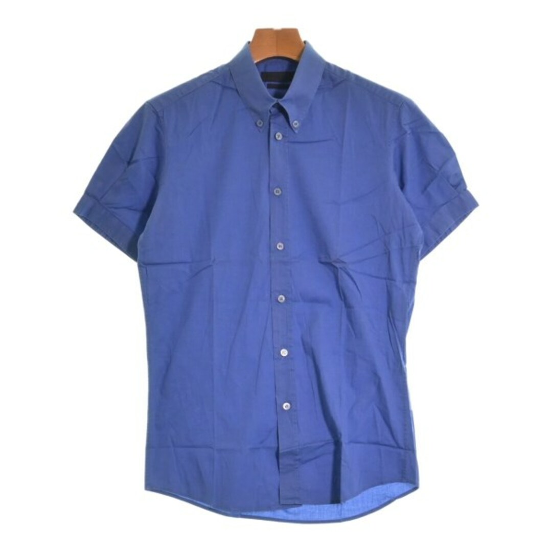 ALEXANDER MCQUEEN ドレスシャツ 44(S位) 青