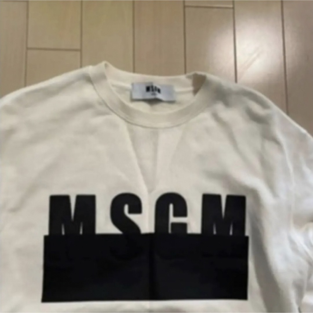 【即日発送】セール‼️美品❗️MSGM スウェット　ロゴ　トレーナー