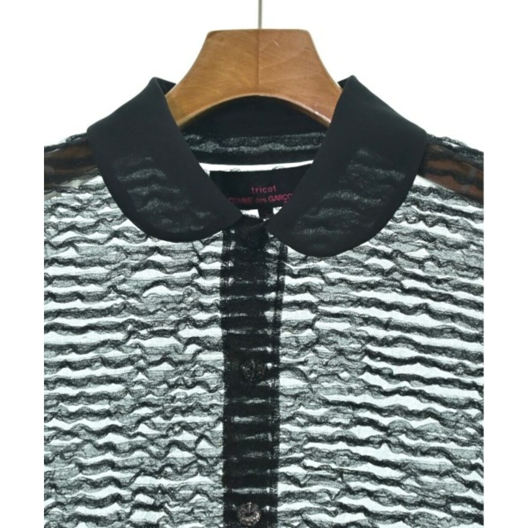 tricot COMME des GARCONS カジュアルシャツ S 黒