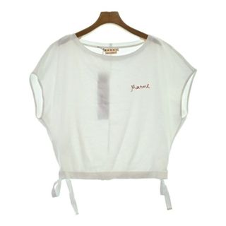 マルニ(Marni)のMARNI マルニ Tシャツ・カットソー 36(XS位) 白 【古着】【中古】(カットソー(半袖/袖なし))