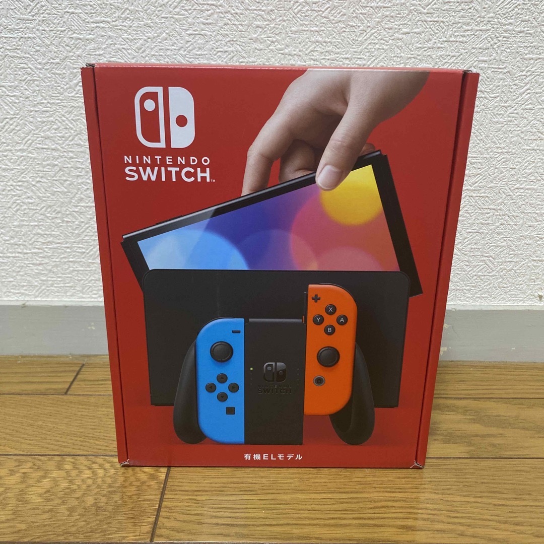 Nintendo Switch(有機ELモデル) ネオンレッド-
