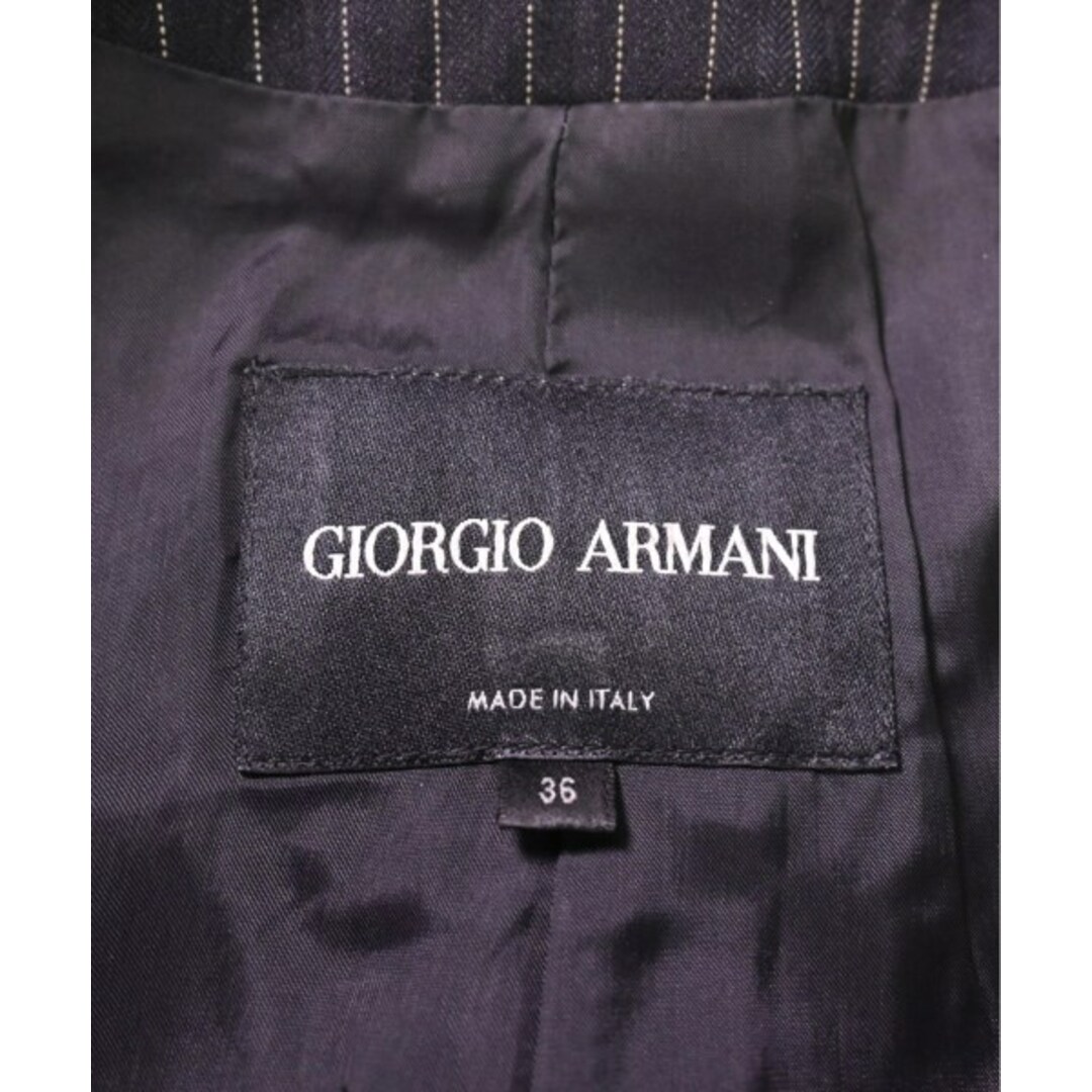 GIORGIO ARMANI ジャケット 36(XS位) 紺x白(ストライプ) 2