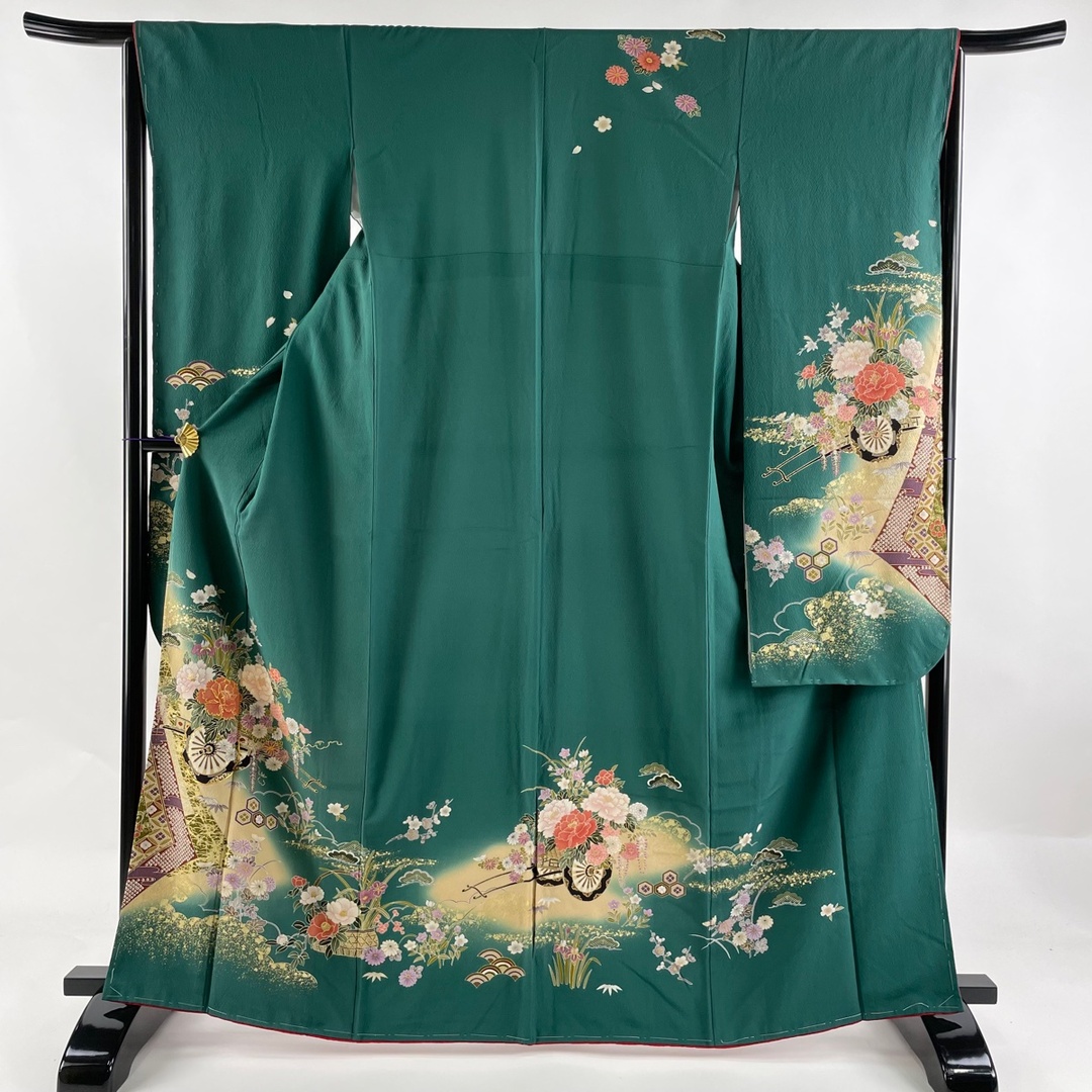 振袖 美品 名品 身丈164cm 裄丈65cm 正絹バイセル着物