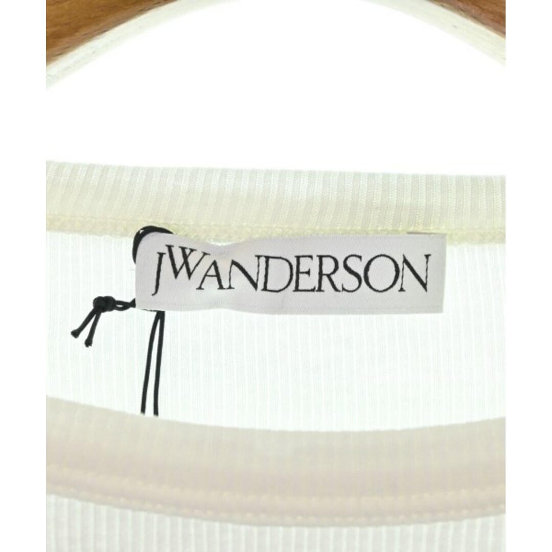 JW Anderson Tシャツ・カットソー S 白x紺xベージュ 【古着】【中古】