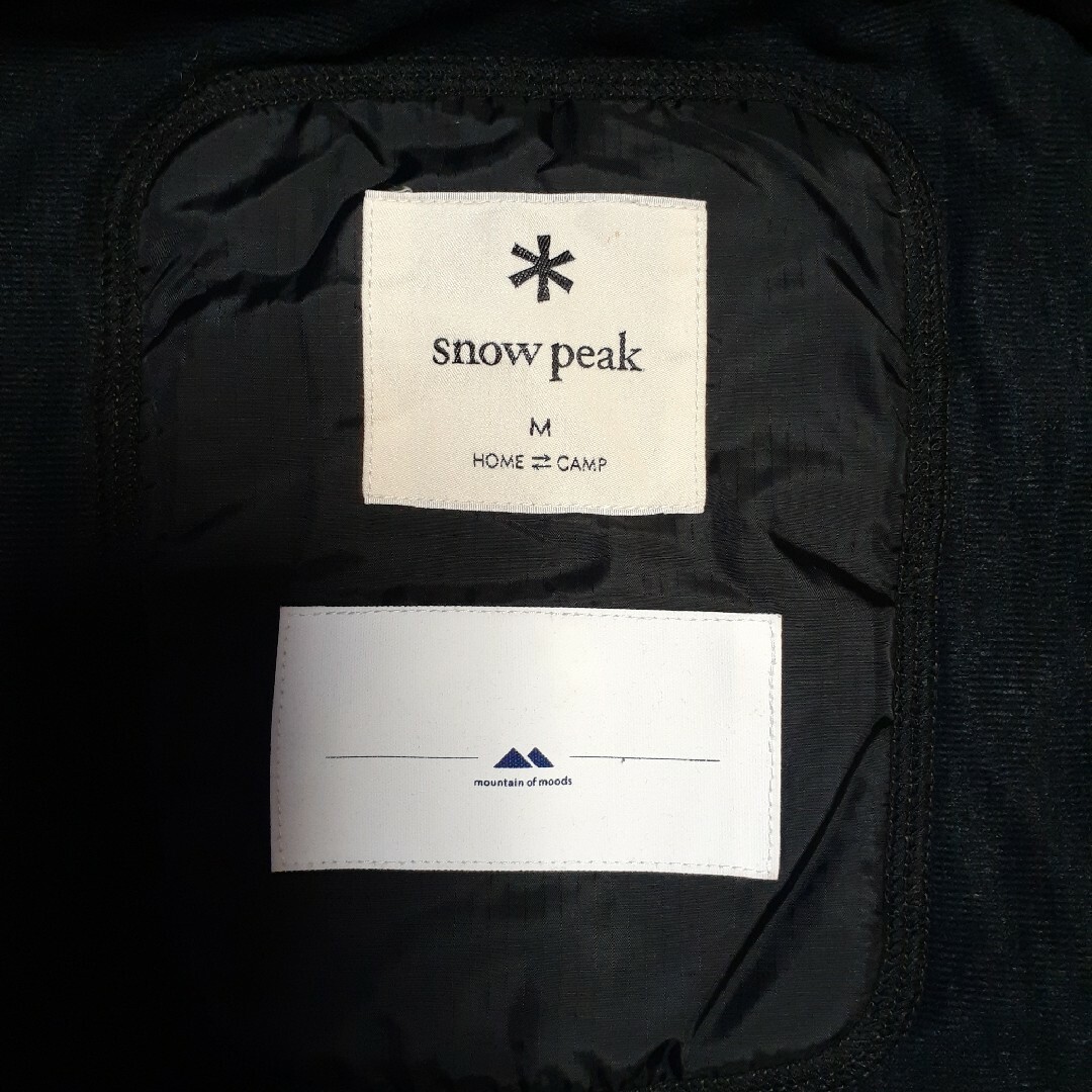 Snow Peak(スノーピーク)のsnow peak フリース Mサイズ スポーツ/アウトドアのアウトドア(その他)の商品写真