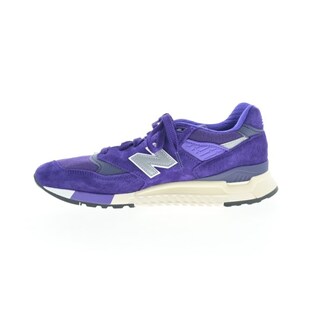 New Balance ニューバランス スニーカー 28cm 白系x紫x赤等