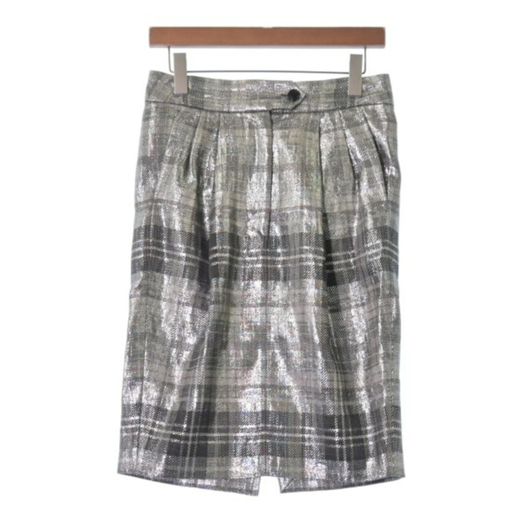 DRIES VAN NOTEN - DRIES VAN NOTEN ひざ丈スカート 34(XXS位) 【古着
