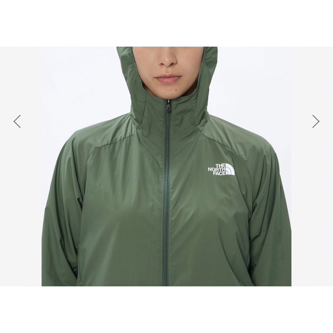 THE NORTH FACE(ザノースフェイス)の新品未使用ノースフェイススワローテイルベントフーディ　ランニング レディースのジャケット/アウター(ナイロンジャケット)の商品写真