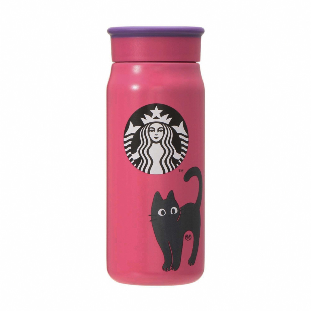 スタバ スターバックス 猫 ハロウィン2023ステンレスボトルキャット355ml | フリマアプリ ラクマ