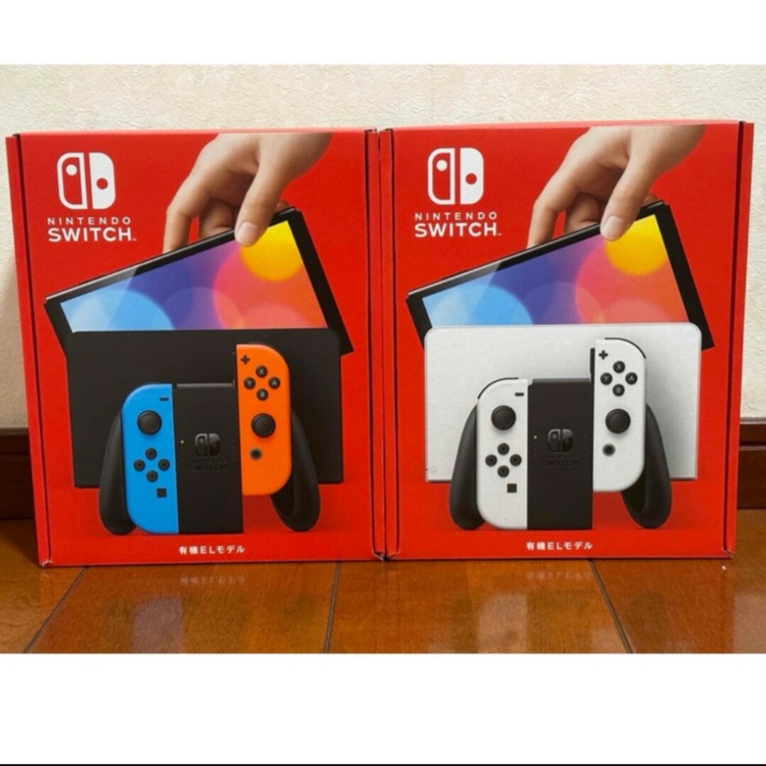 nintendoswitch（ネオンカラー）×２台・新品未使用！