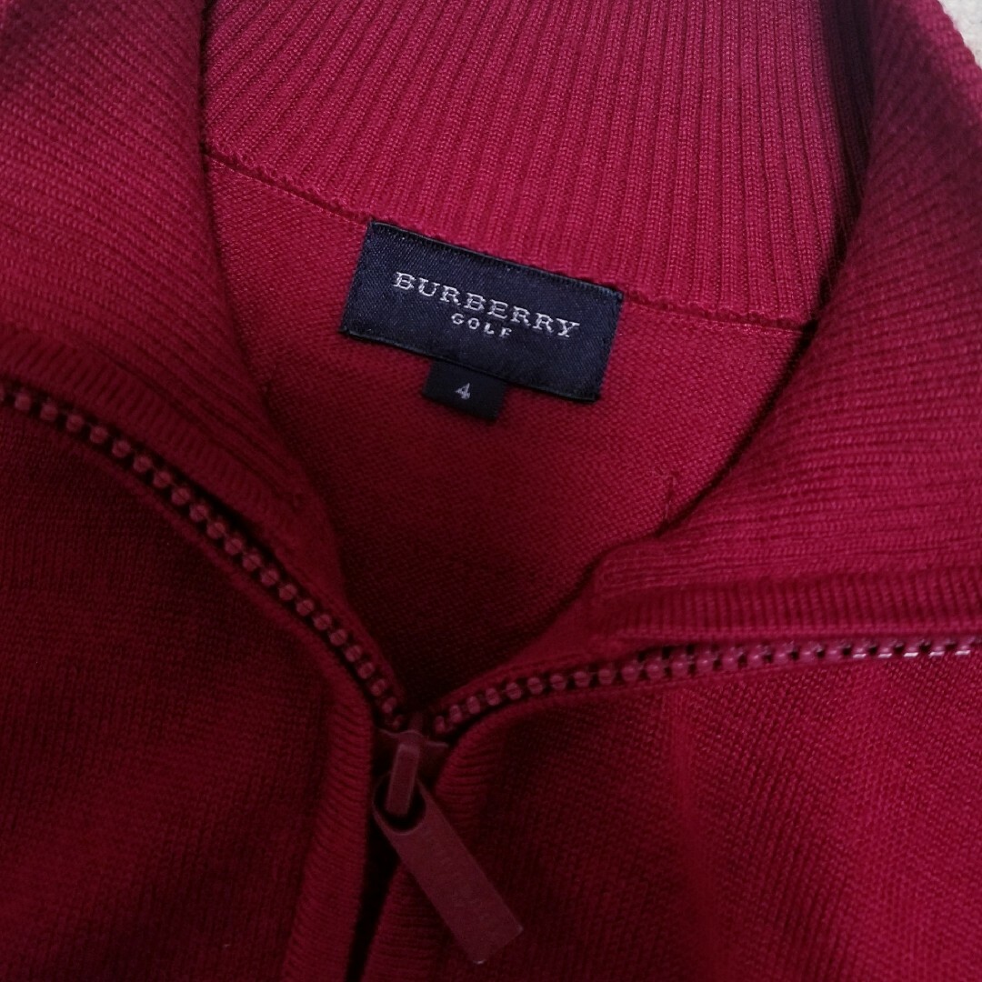 BURBERRY - バーバリーゴルフ ハーフジップニット セーターの通販 by