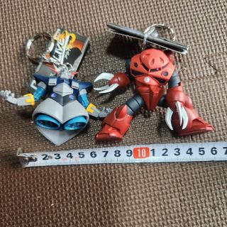 ガンダム アライブ2 3ラージサイズキーホルダー ジオング シャアズゴック(アニメ/ゲーム)