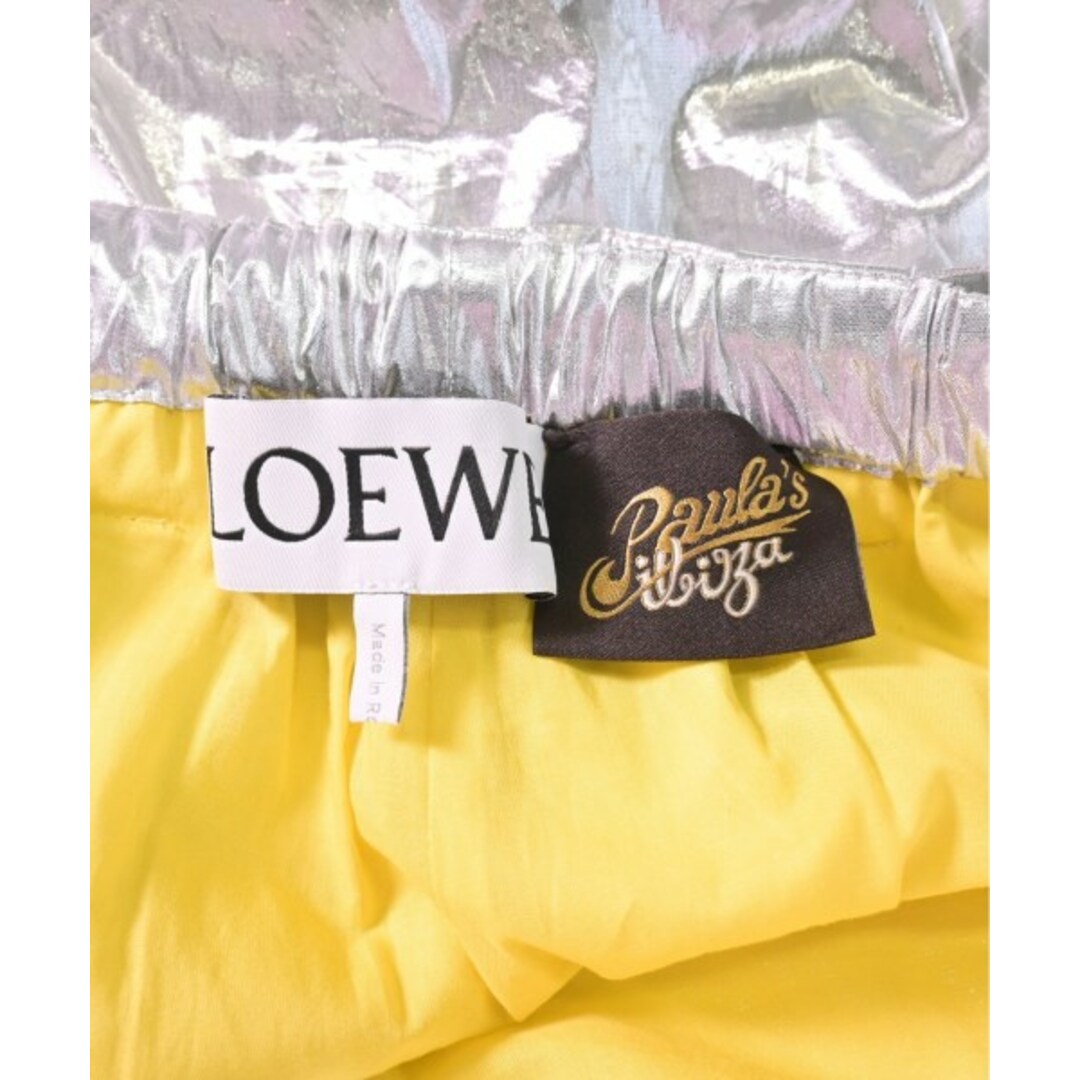 LOEWE - LOEWE ロエベ ショートパンツ 44(S位) シルバー 【古着 LOEWE - LOEWE ロエベ ショートパンツ 44(S位) シルバー 【古着
