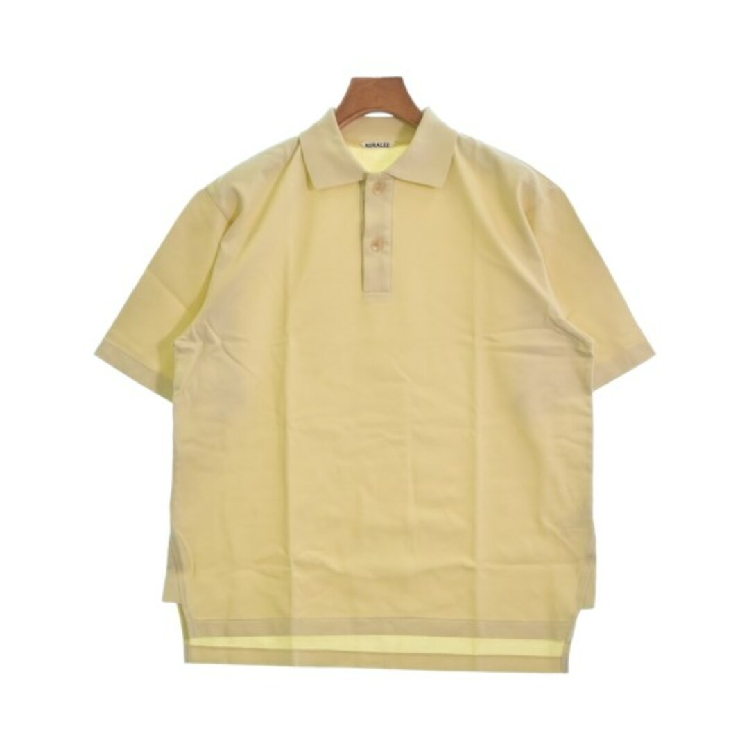 AURALEE オーラリー ポロシャツ 4(M位) 黄